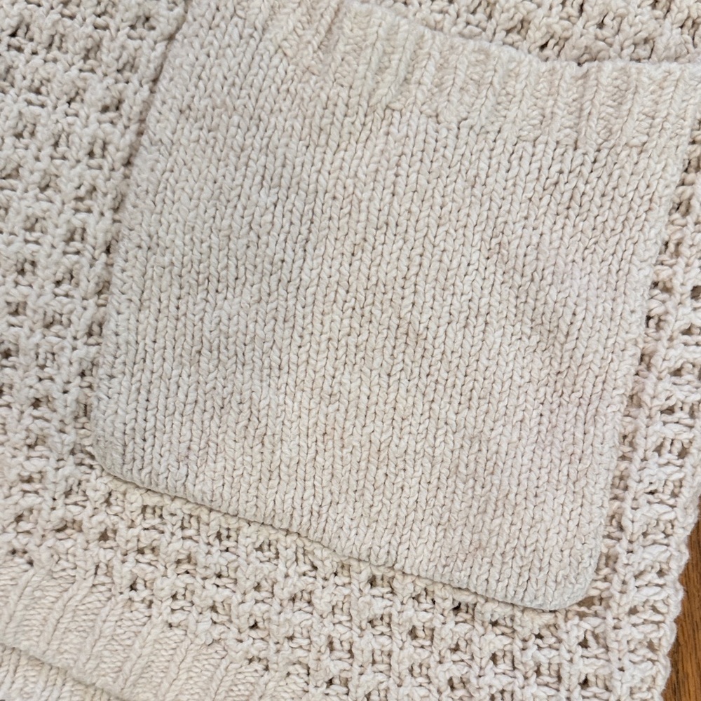 Eddie Bauer Cream Textured Knit Cardigan - Picture 10 of 12